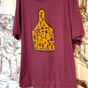 NWOT Rowdy Crowd cattle tag tshirt